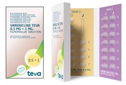 Varenicline Teva Startverp (11tab 0,5mg+14tab 1mg)