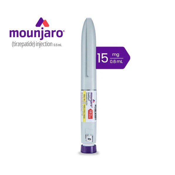 Mounjaro 15 Kwikpen Injvlst 25mg/ml Pen 2,4ml Incl. Koelbox