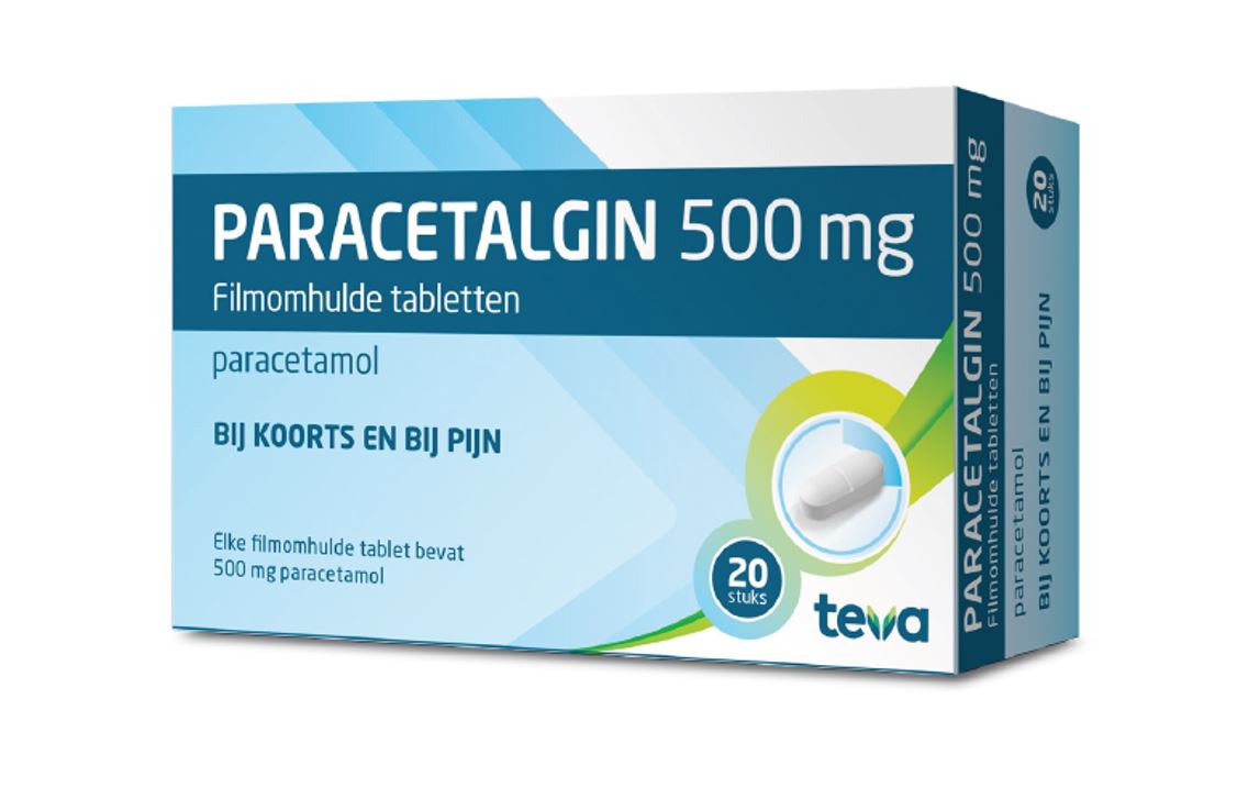 Paracetalgin Tablet Filmomhuld 500mg