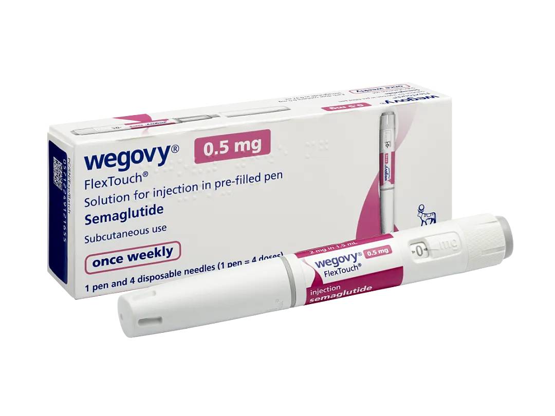 Wegovy 0,5 Flextouch 1,34mg/ml Pen 1,5ml Incl. Koel Vervoer