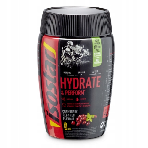 Isostar Hydrate & Perform Cranberry Red Fruit