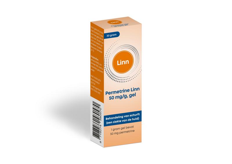 Linn Permetrine Antischurft Gel 50mg/G