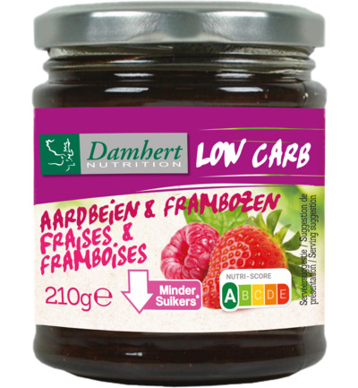 Damhert Low Carb Aardbei Confiture
