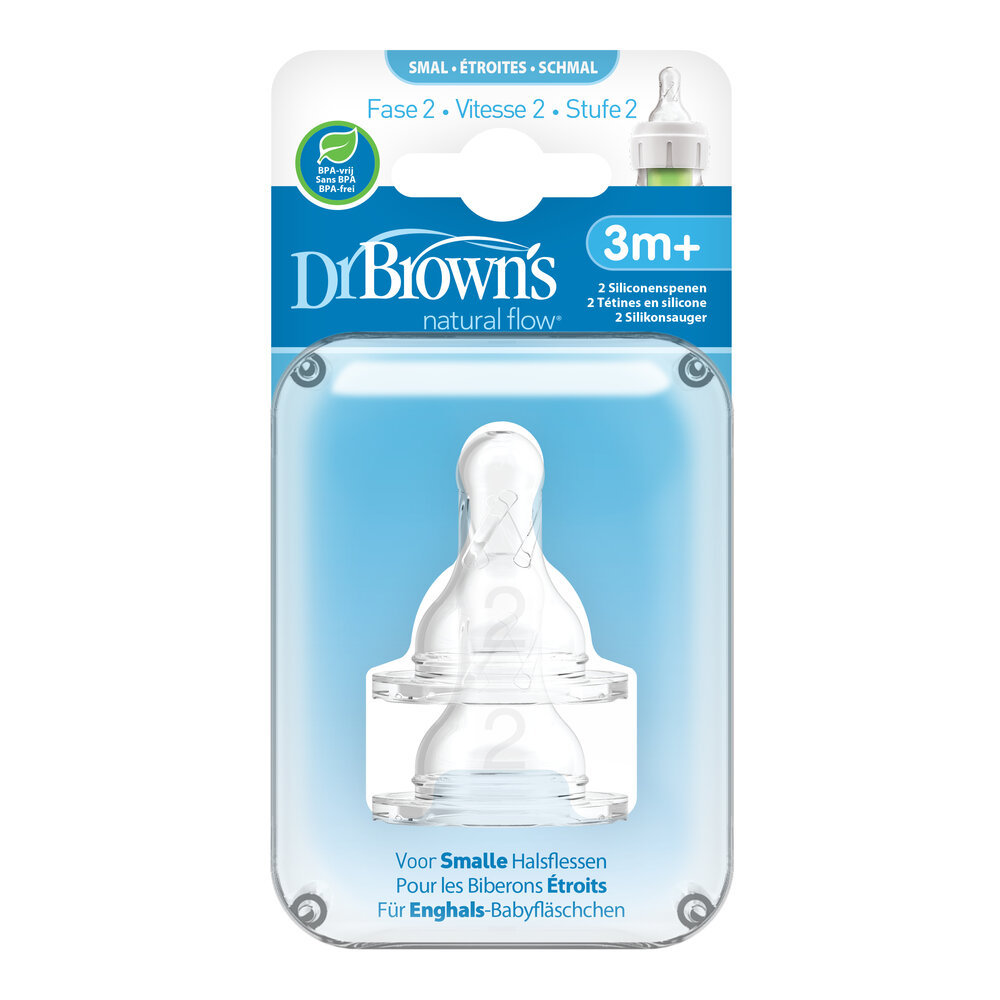 Dr. Brown’S Speen Fase 2 Standaardfles