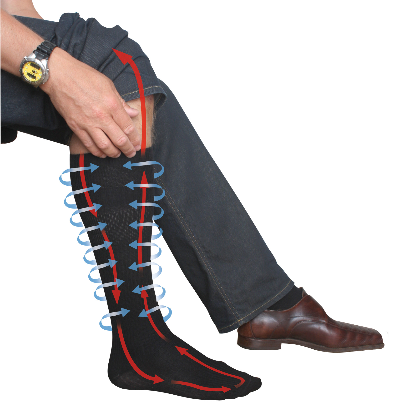 Travelsafe Compressie Sokken Maat M 39-42