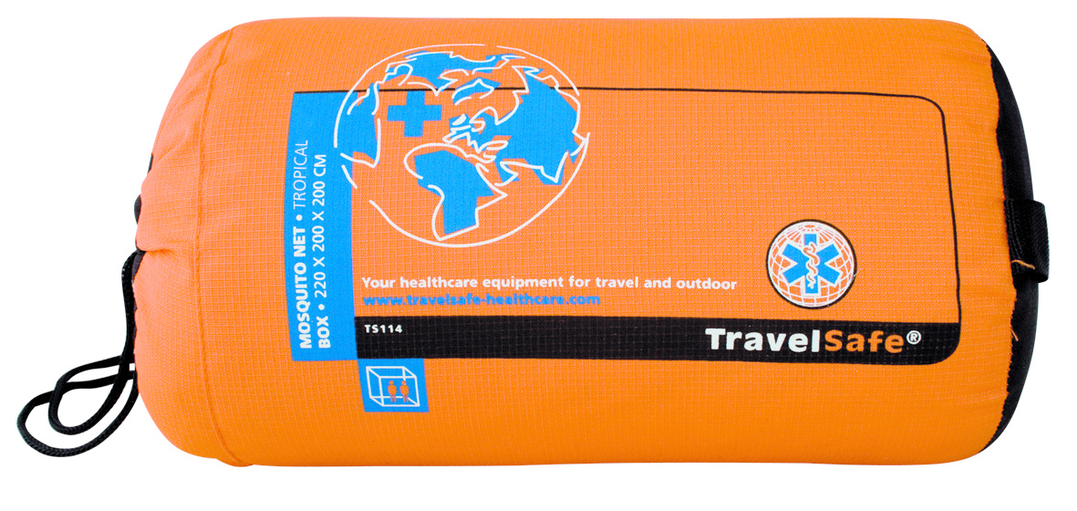 dodelijk In de naam cassette Travelsafe Klamboe Box Tropenproof - 2 Persoons