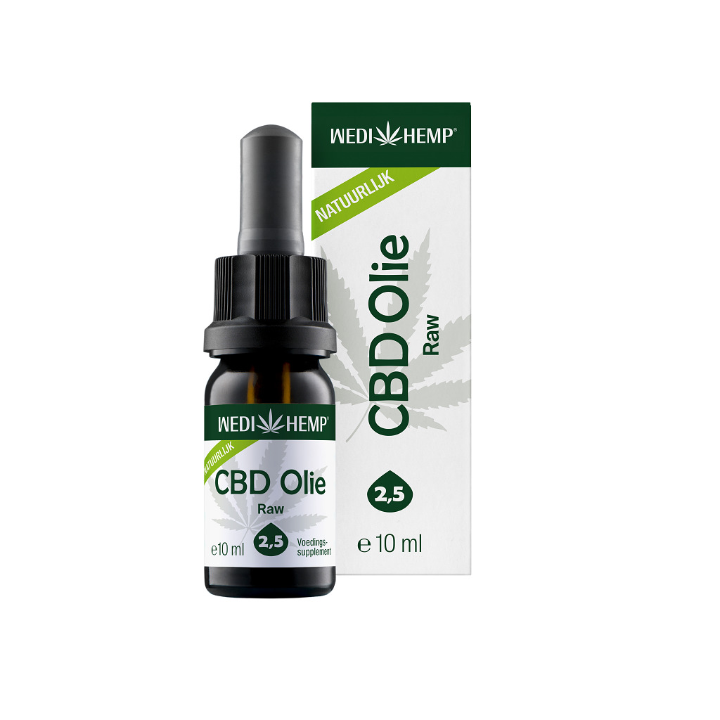 Wedihemp Cbd Olie Raw 2,5%