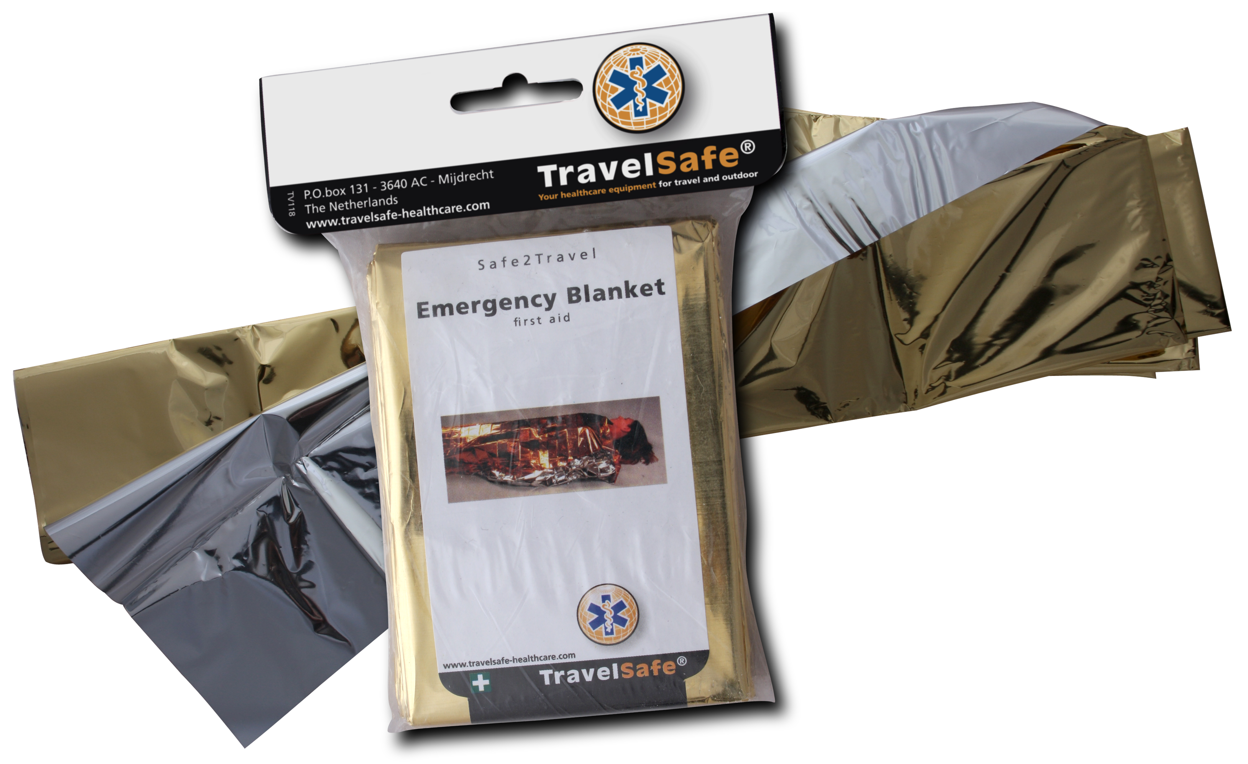Travelsafe Reddingsdeken