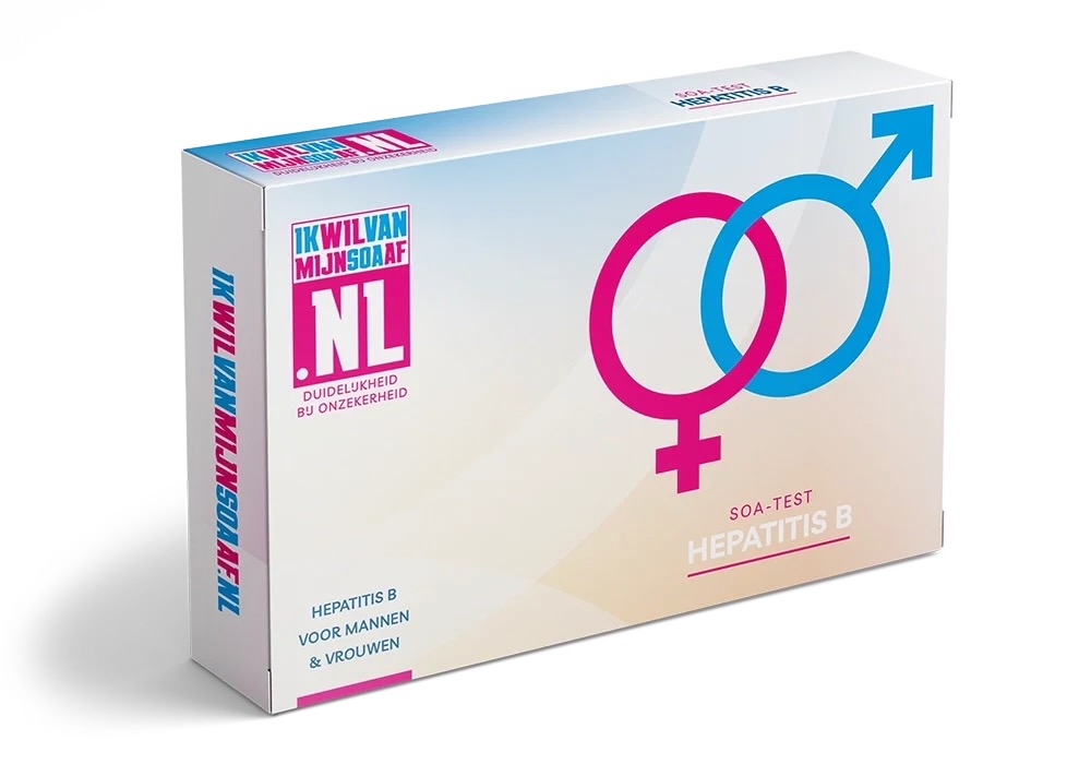 Ikwilvanmijnsoaaf Testkit Hepatitis B Voor Mannen en Vrouwen