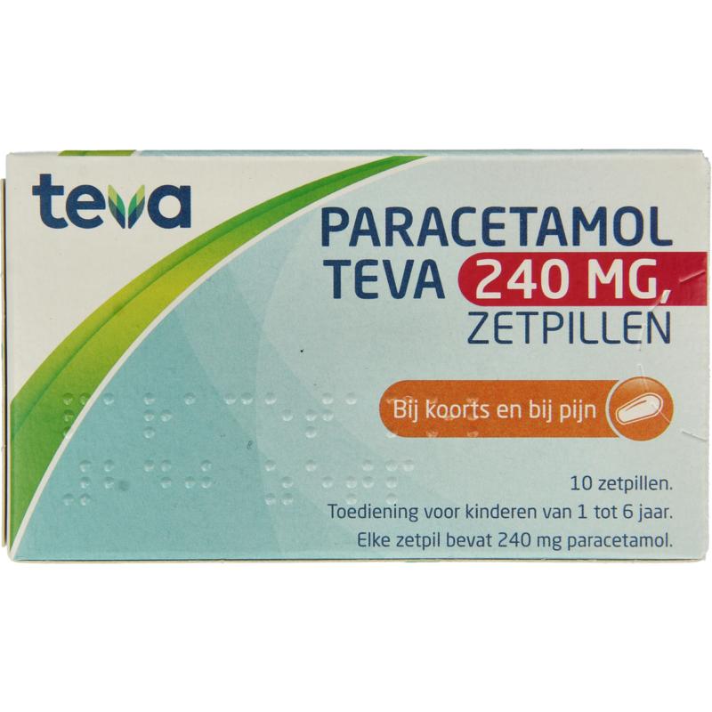 Paracetamol Teva Zetpil 240mg