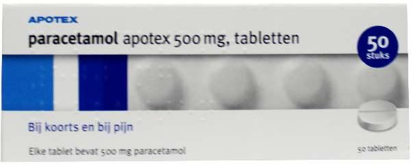 Paracetamol Apotex Tablet 500mg