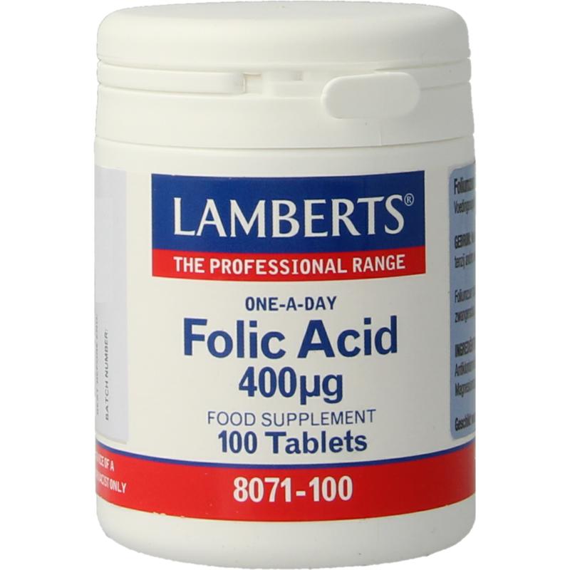 verzonden Redelijk toon Foliumzuur Sanias Tablet 0,5mg