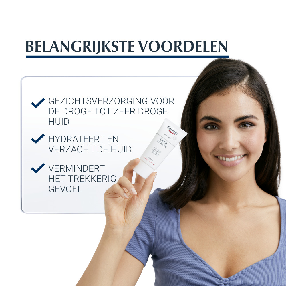 Eucerin Urearepair Gezichtscrème 5% Urea