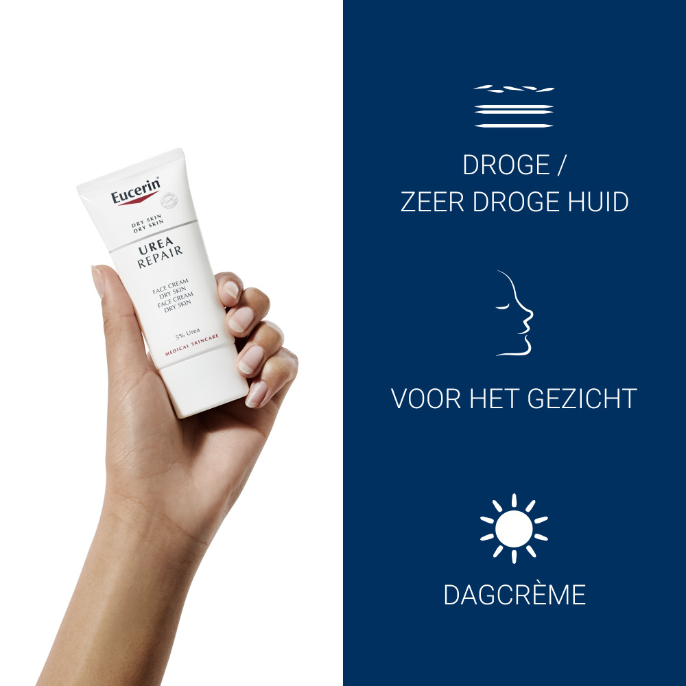 Eucerin Urearepair Gezichtscrème 5% Urea