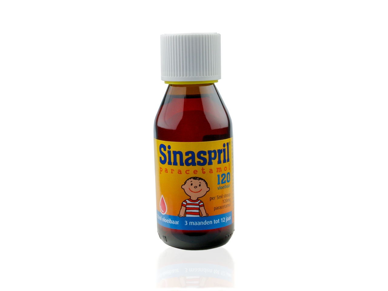 Sinaspril Paracetamol Stroop 120mg 5ml