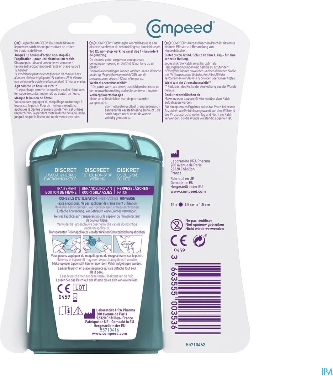 Compeed Lipblaasje Patch
