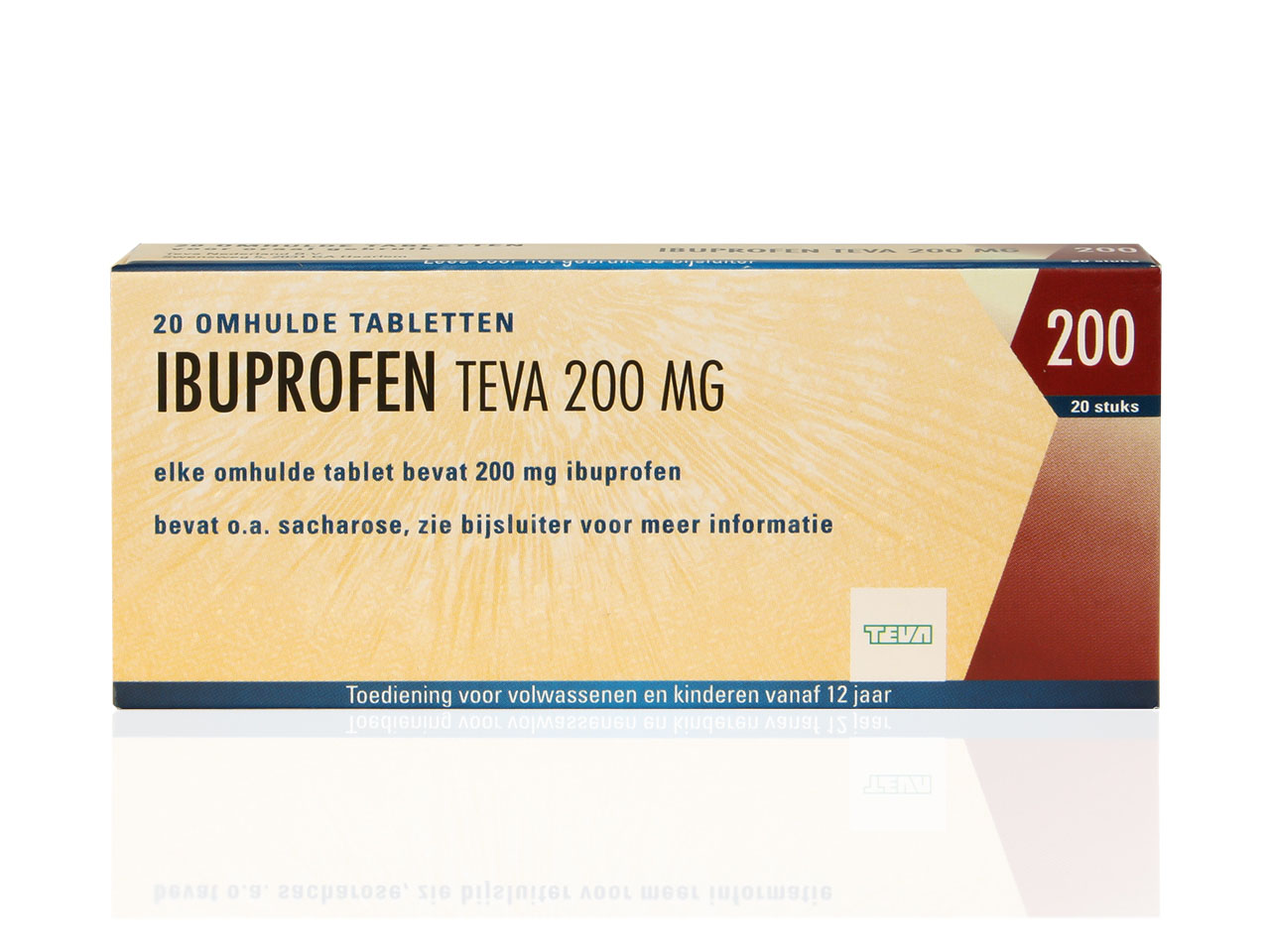 rulletrappe Meningsløs fraktion Ibuprofen Teva Tablet 200mg