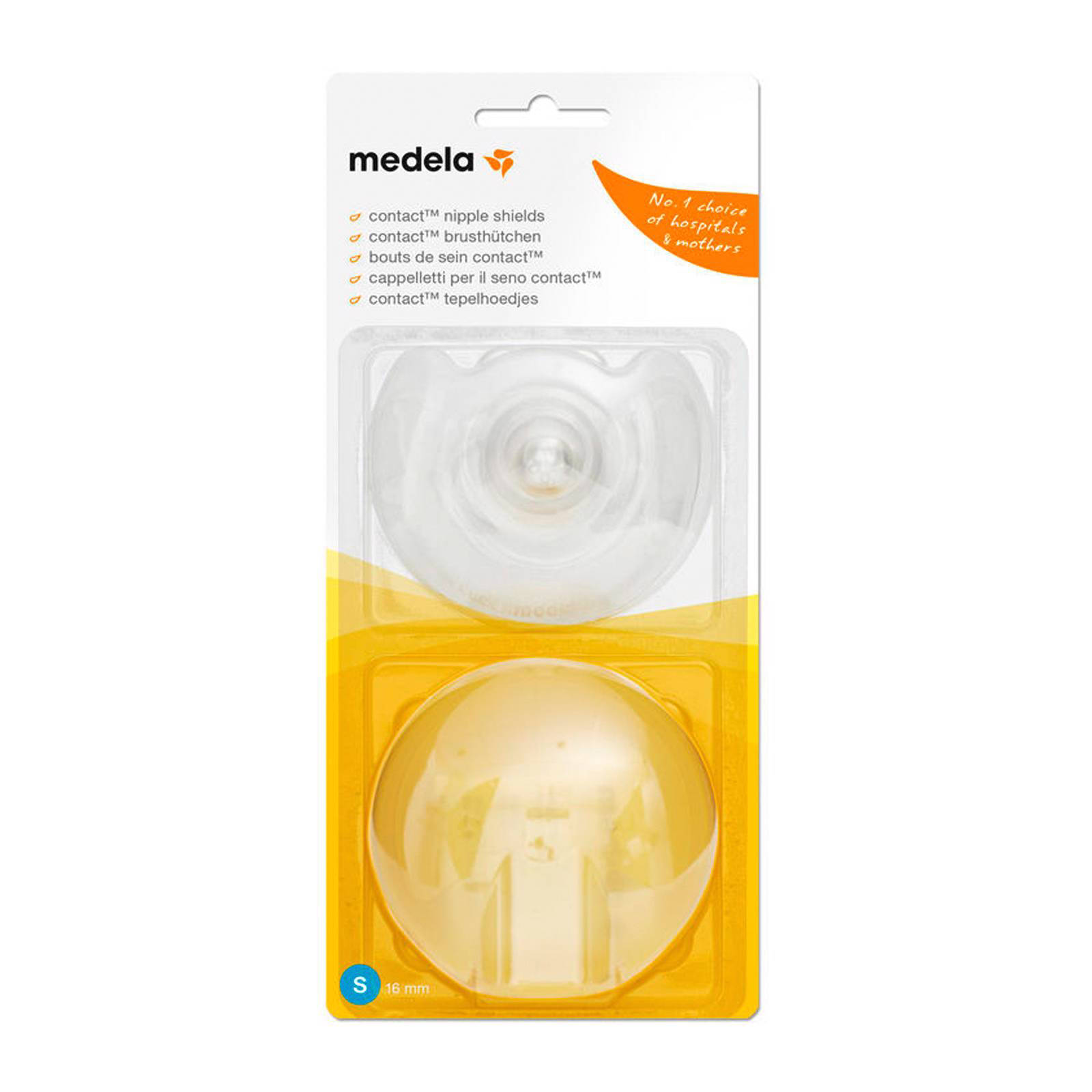 Medela Contact Tepelhoedje Incl. Bewaardoosje Maat S
