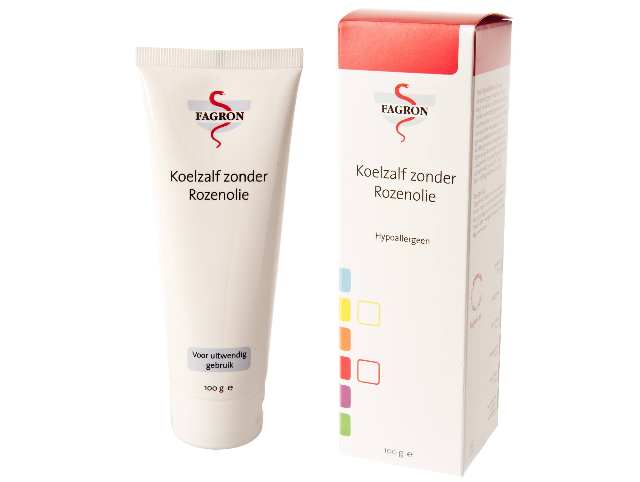 Fagron Koelzalf Zonder Rozenolie Tube In Doos (100g)