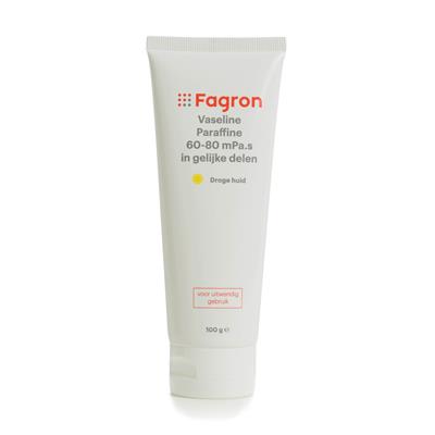 Fagron Vaseline Paraffine 60-80 Mpa.S Gelijke Delen In Doos (100