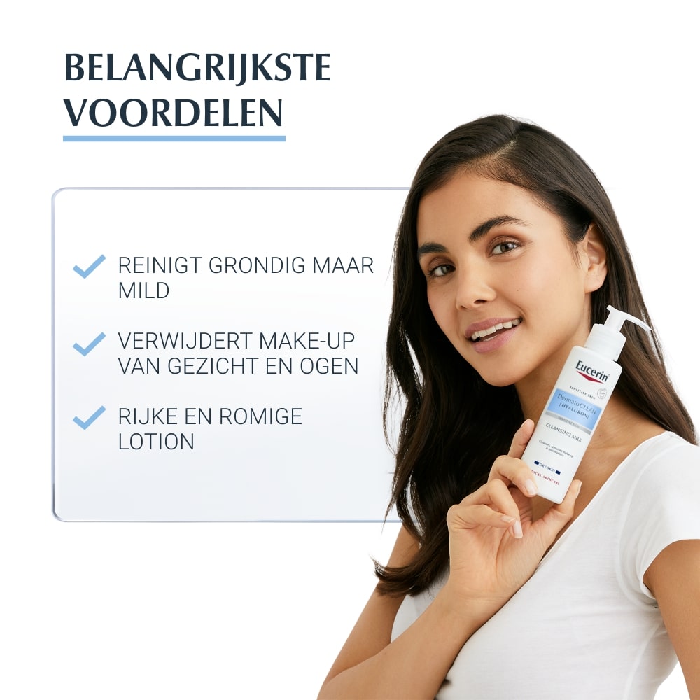 Eucerin Dermatoclean Verzachtende Reinigingsmelk