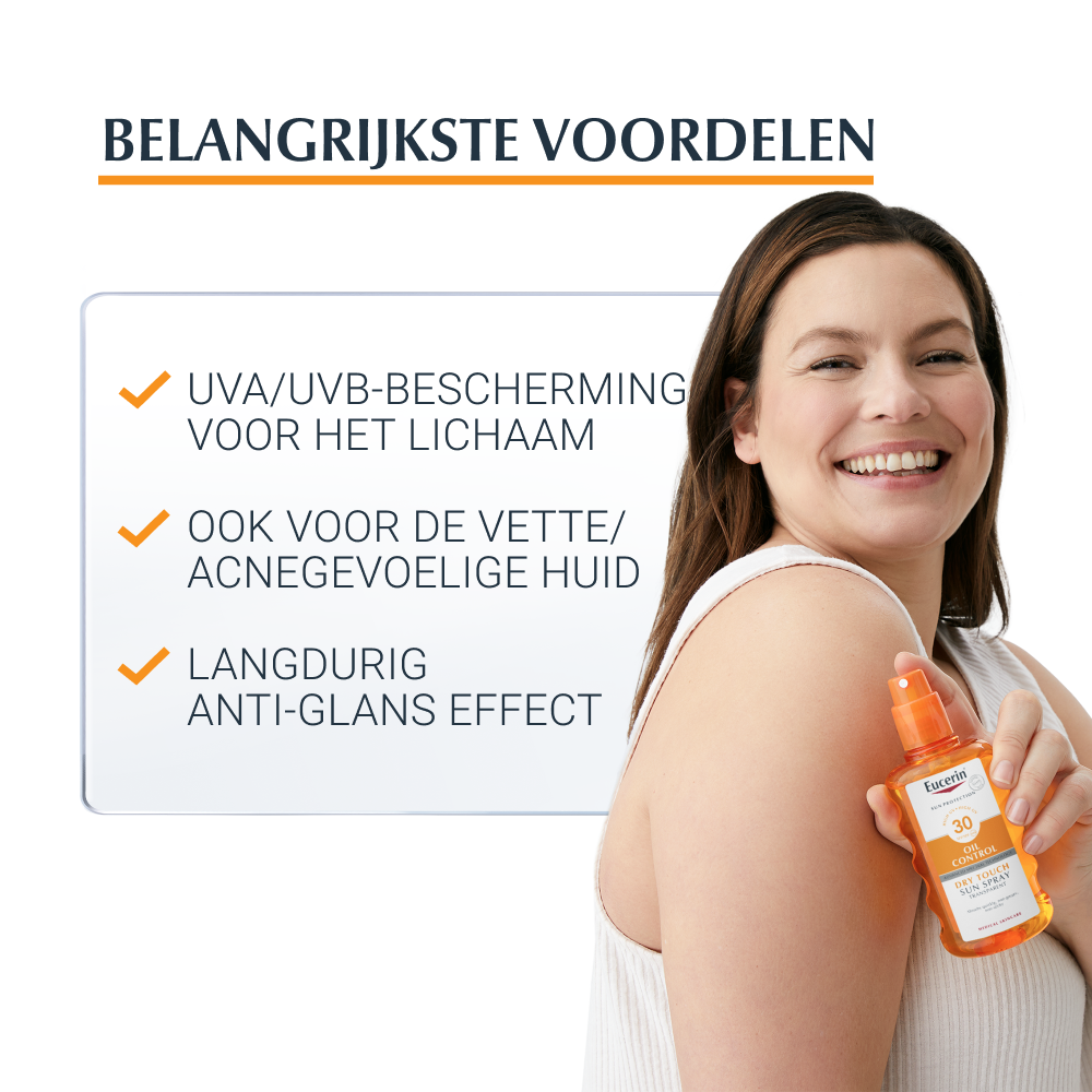 Eucerin Sun Sensitive Protect Sun Spray Transparent SPF 30