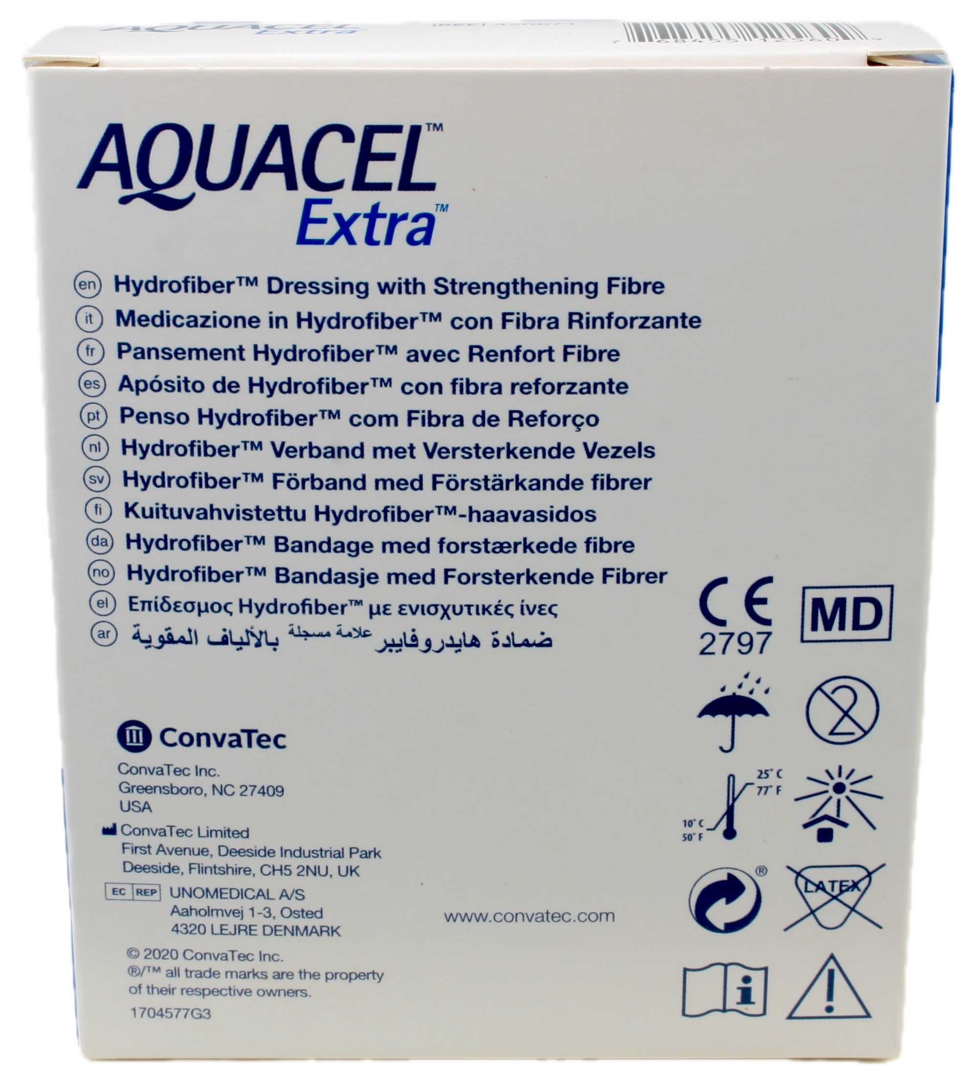 Aquacel Extra Hydrofiber Verband  5x 5cm