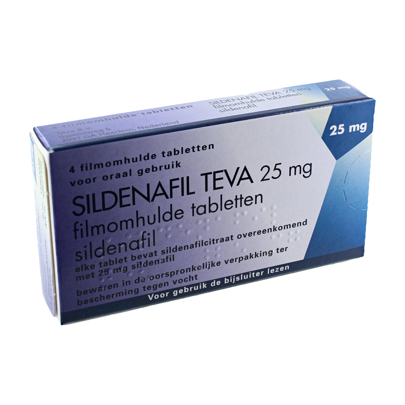 Sildenafil Tablet Filmomhuld  25mg