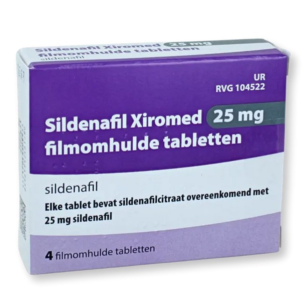 Sildenafil Tablet Filmomhuld  25mg