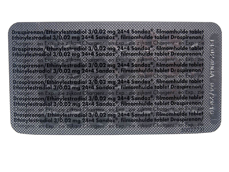 Drosp./Ethinyl. 3/0,02mg 24+4 Sdz