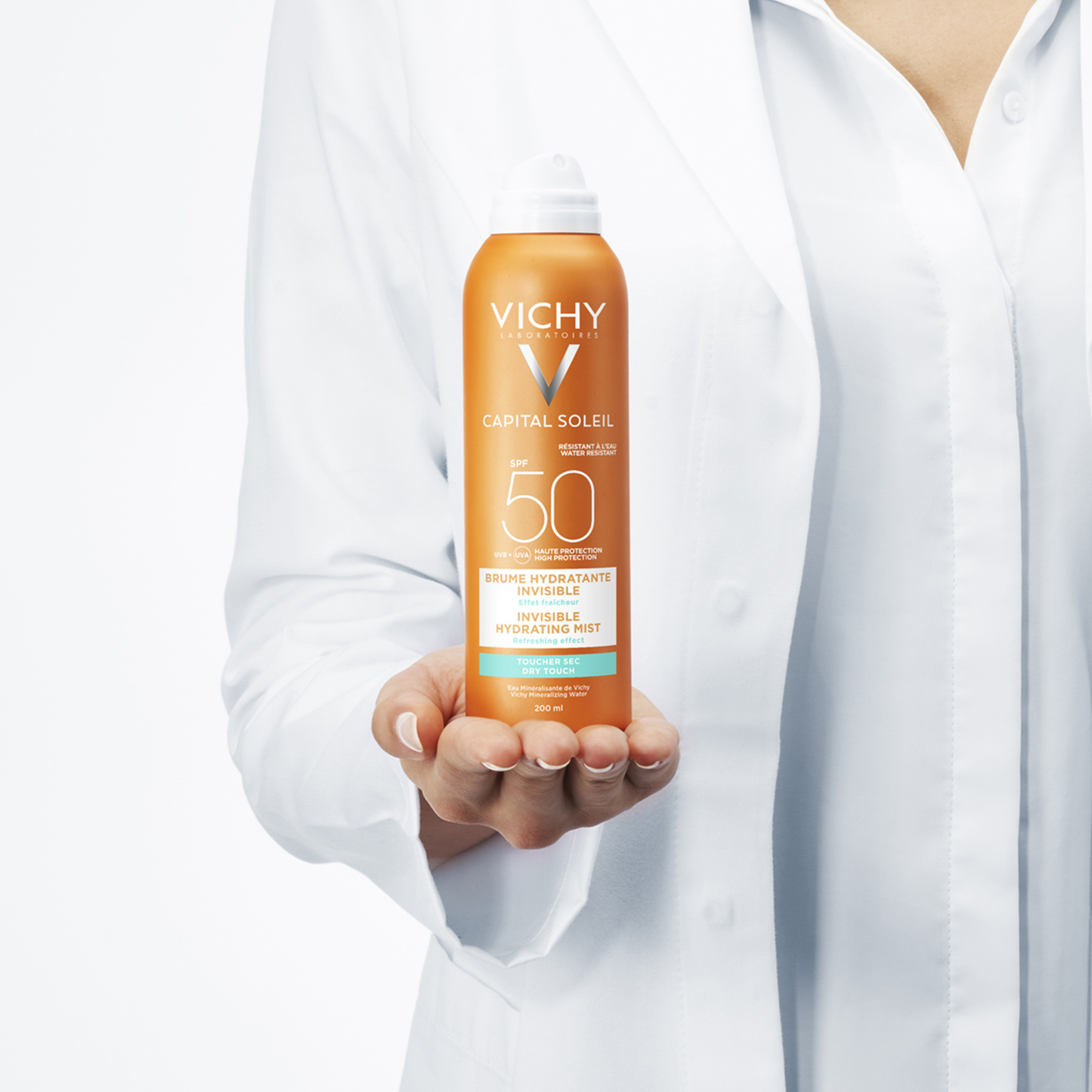 Vichy Ideal Soleil Hydraterende Mist Zonnespray SPF50