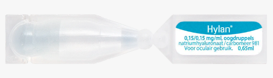 Hylan Oogdruppels 0,15/0,15mg/ml Minim 0,65ml