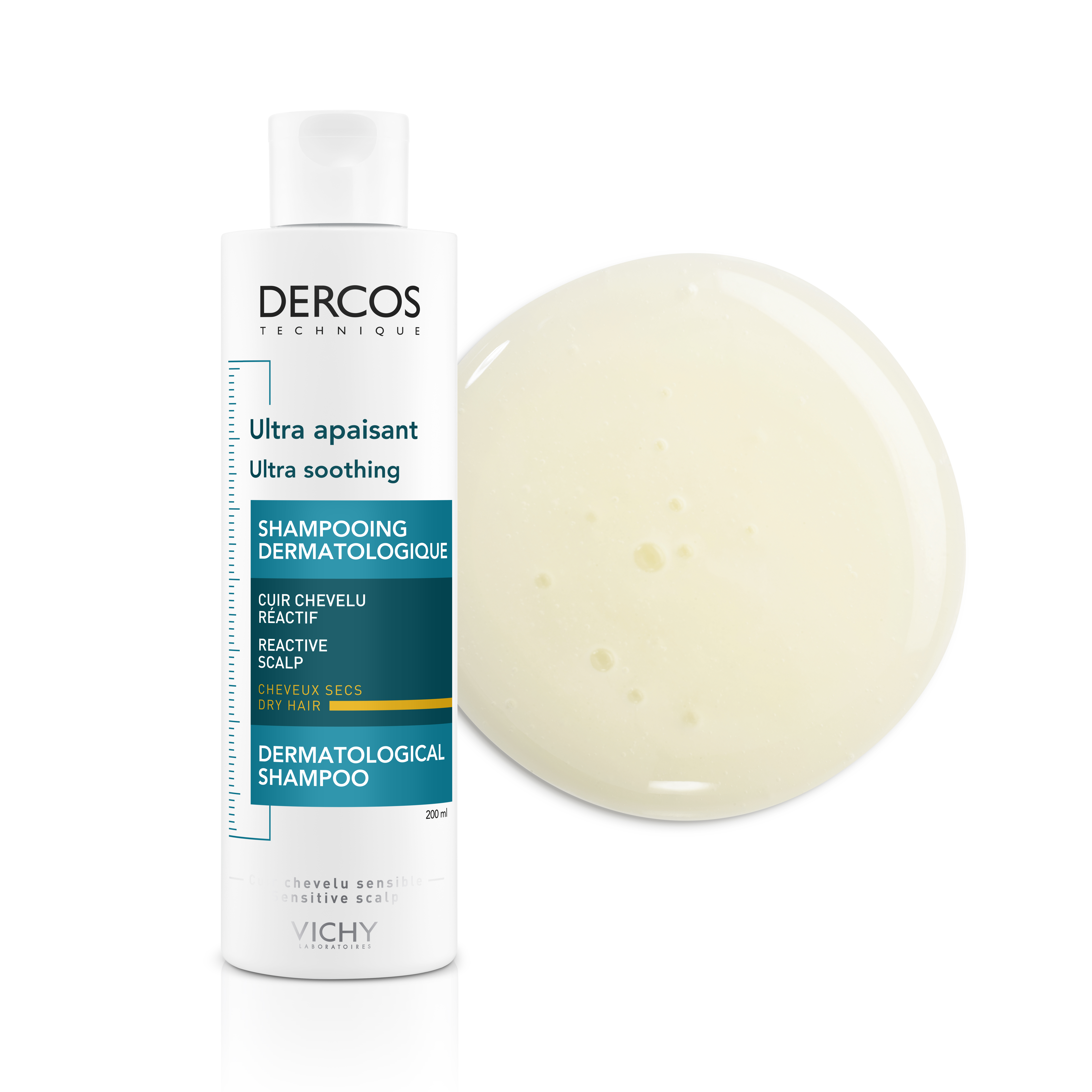 Vichy Dercos Ultra Kalmerende Shampoo Droog Haar