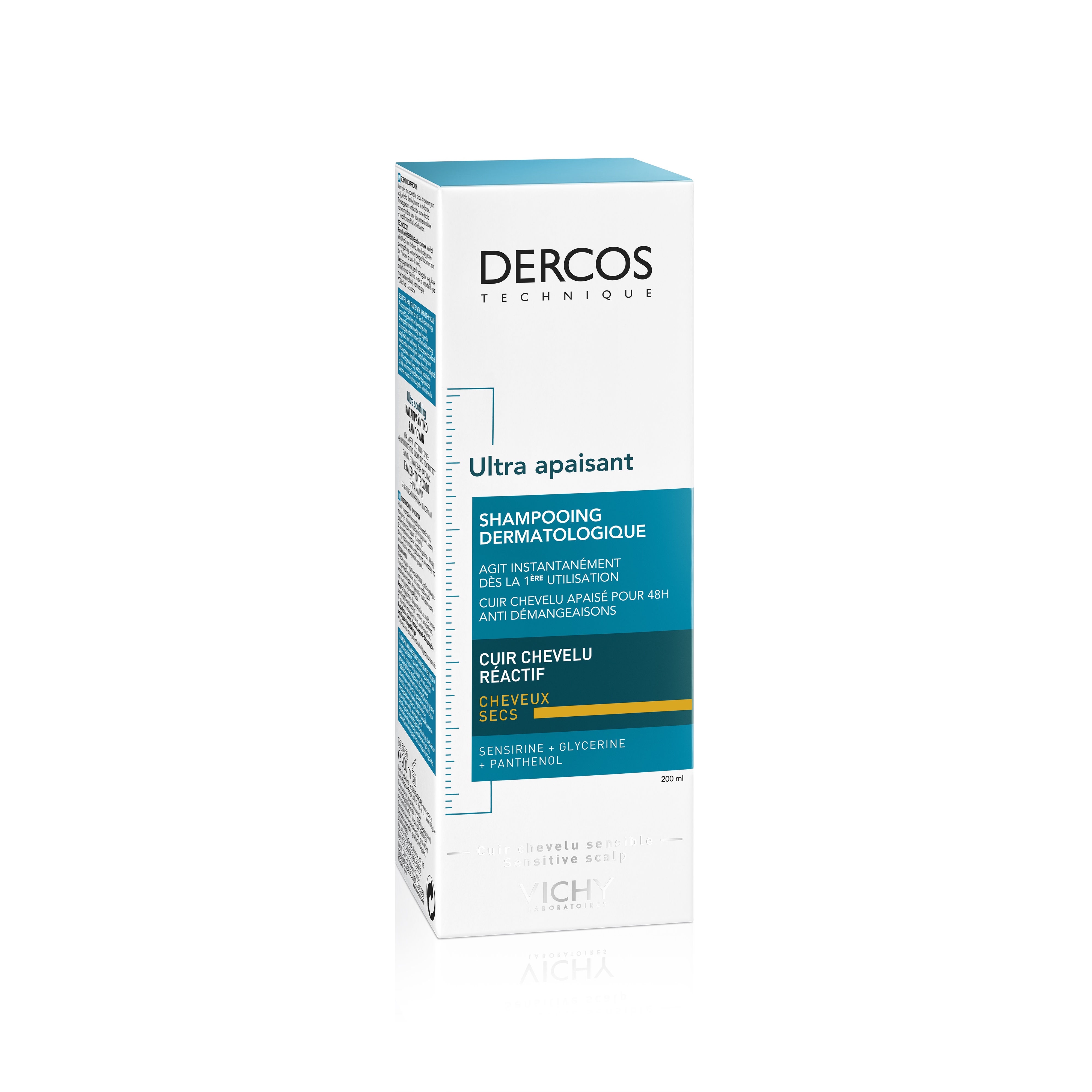 Vichy Dercos Ultra Kalmerende Shampoo Droog Haar