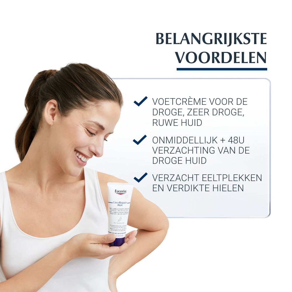 Eucerin Urearepair Plus 10% Urea Voetcrème