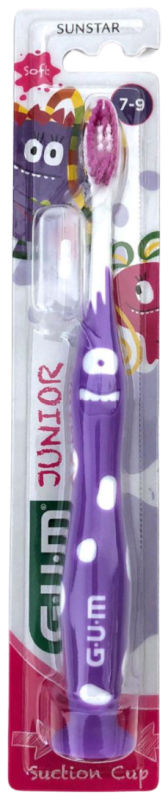 Gum Junior Tandenborstel Monster 7-9 Jaar