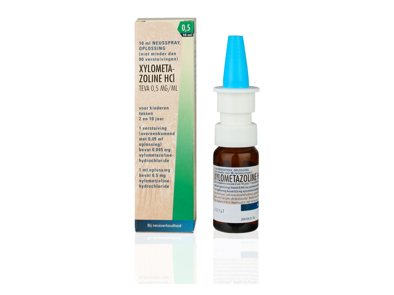 Xylometazoline Hcl Teva Neusspray 0,5mg/ml