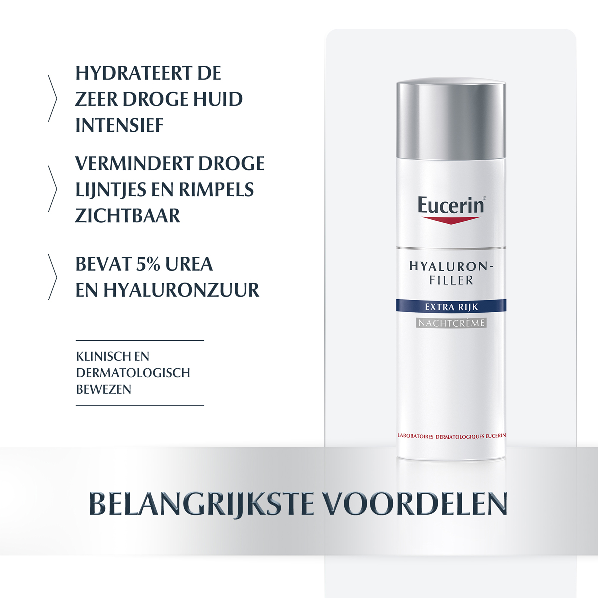 Eucerin Hyaluron-Filler Urea Nachtcrème