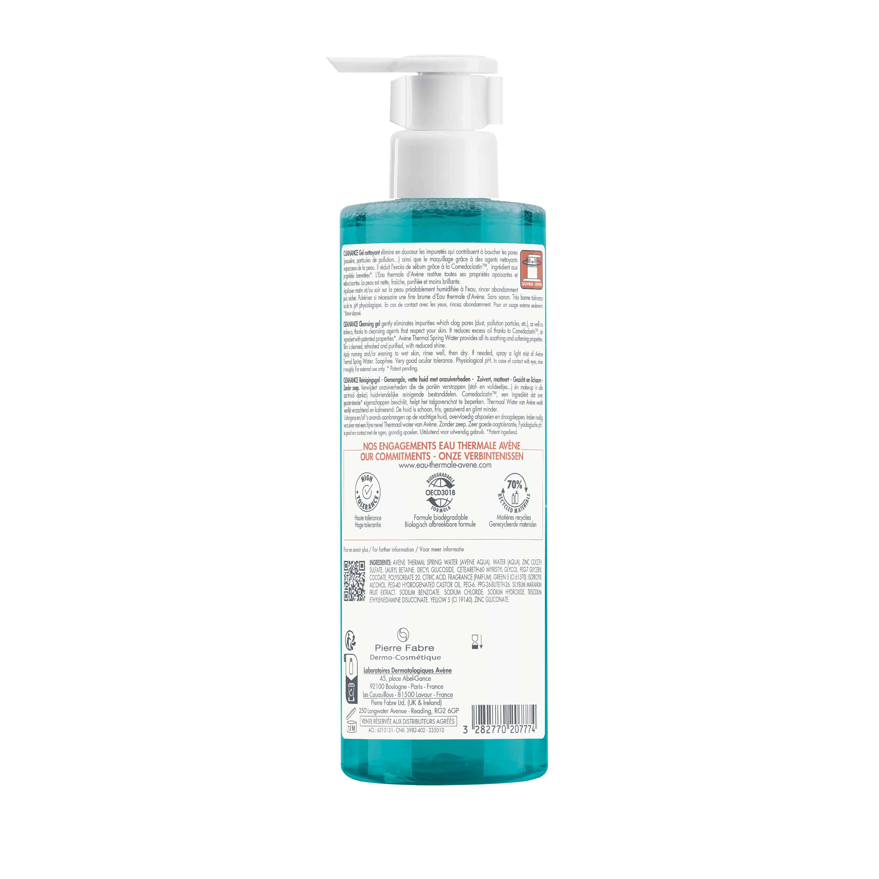 Avène Cleanance Reinigende Gel (400ml)