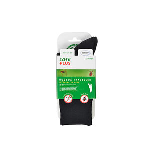 Care Plus Bugsox Traveller Black Mt 38/40