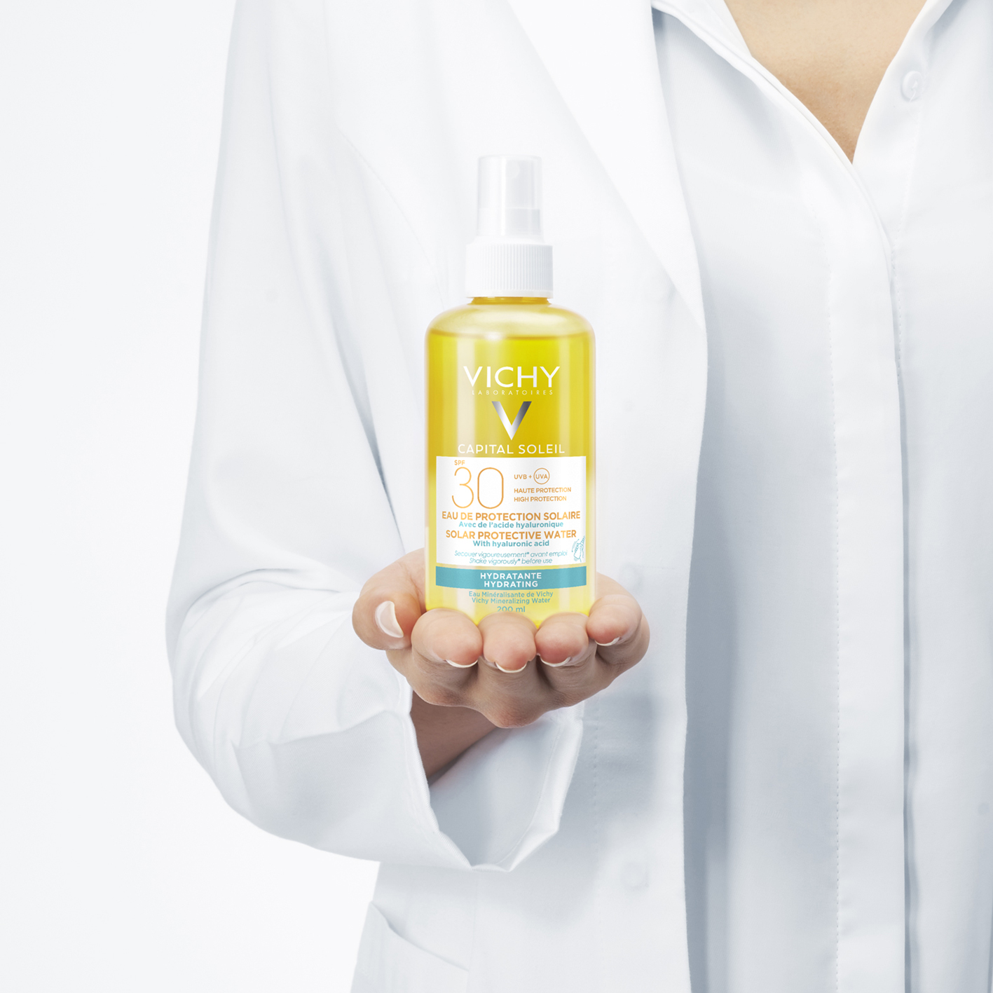 Vichy Capital Soleil Beschermend Water SPF30 - Hydraterend