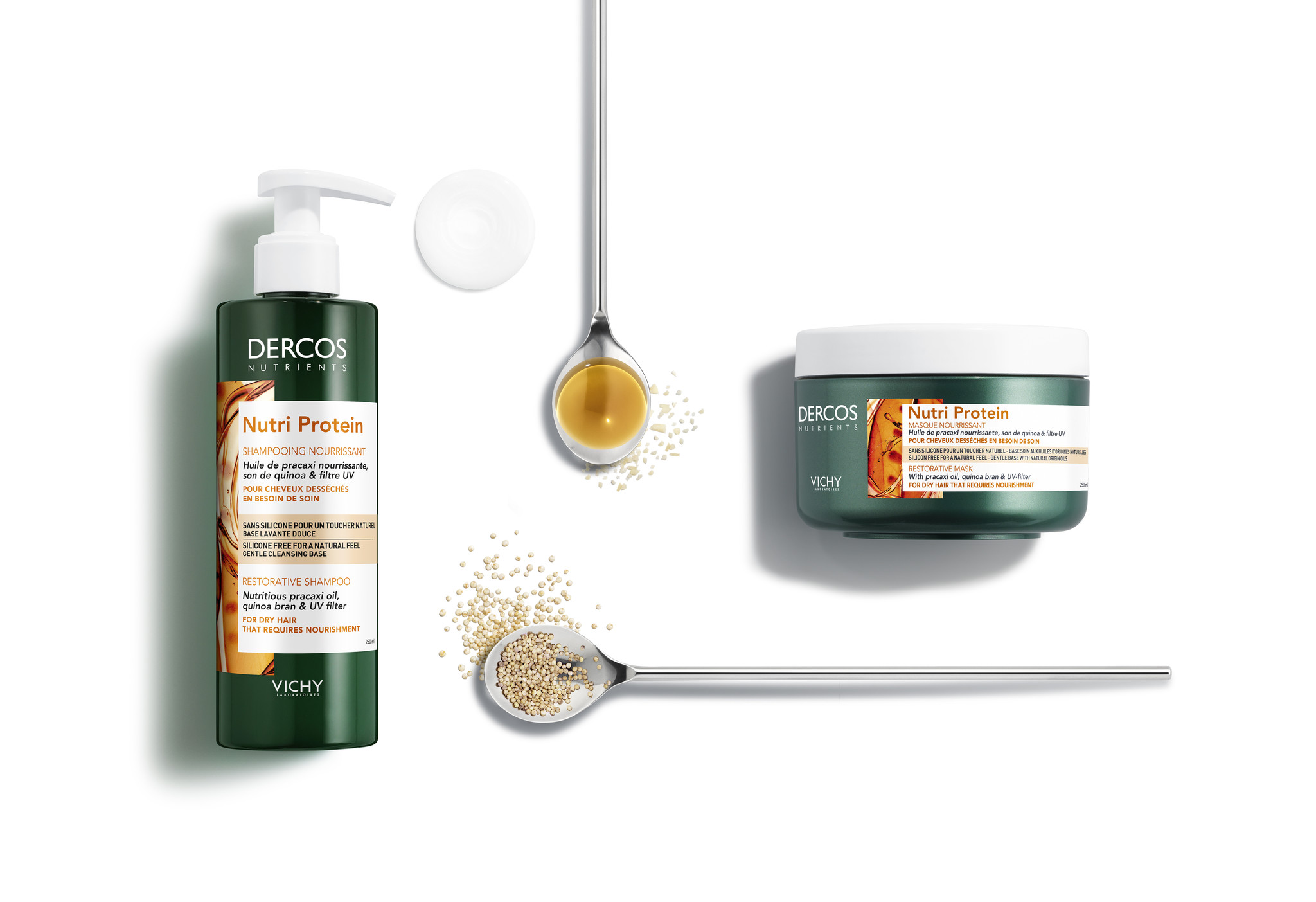 Vichy Dercos Nutrients Nutri Protein Shampoo