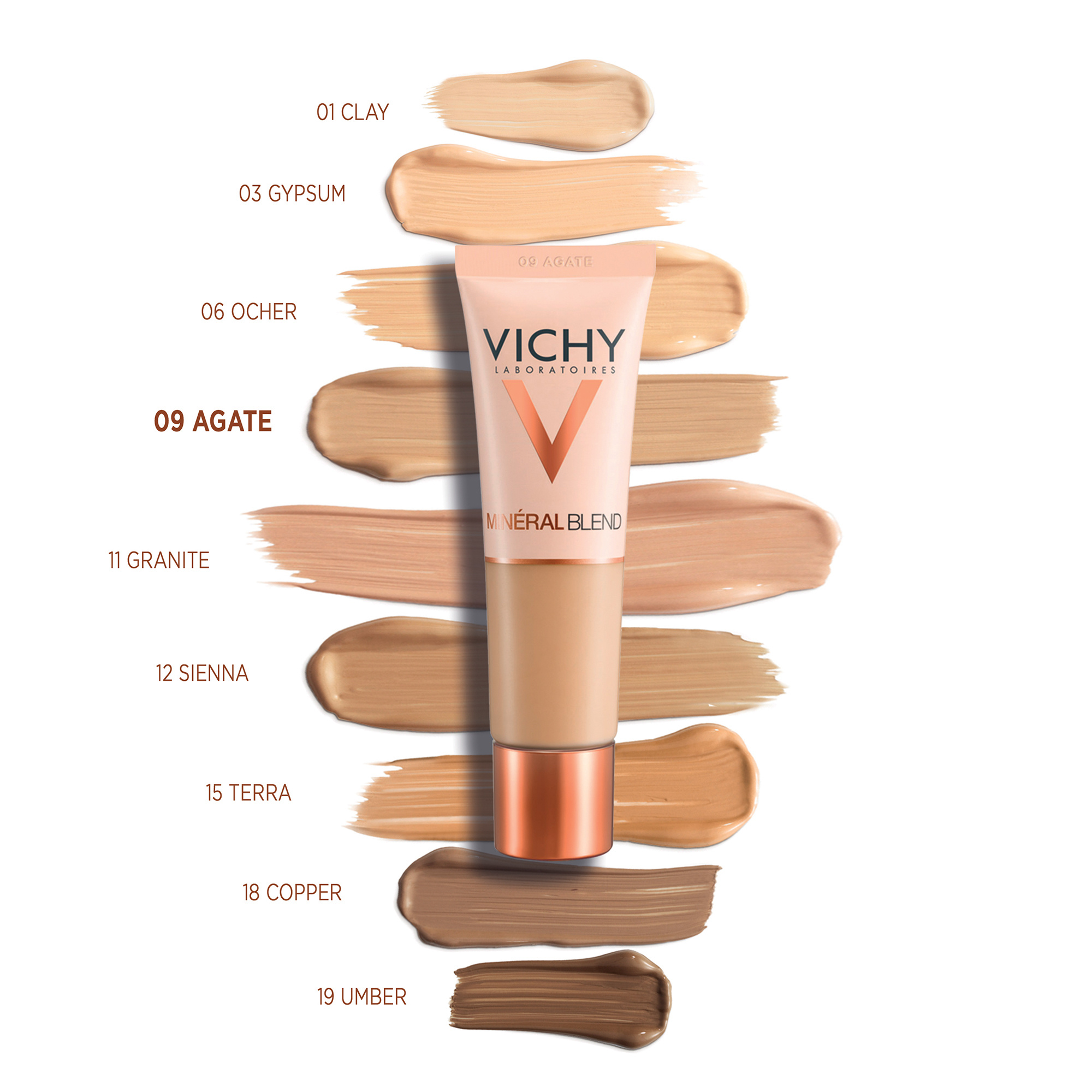 Vichy Minéralblend Foundation 09 Agate