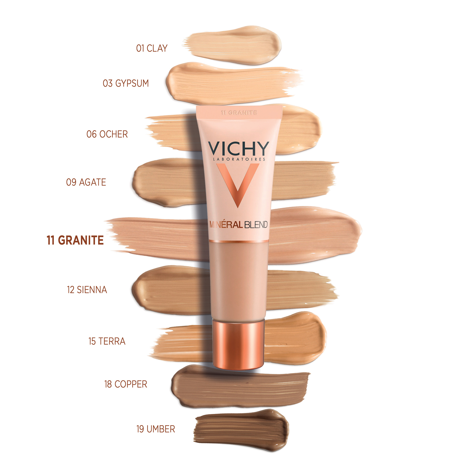 Vichy Minéralblend Foundation 11 Granite