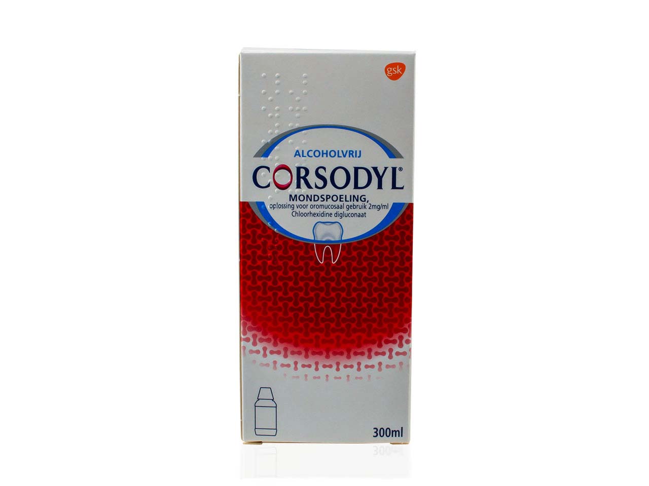 Corsodyl Mondspoeling 2mg/ml
