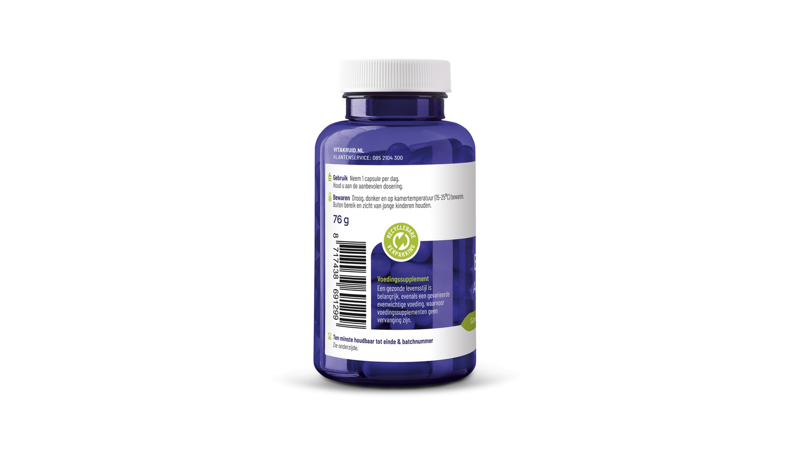 Vitakruid Vitamine B-Complex Actief Zonder B6