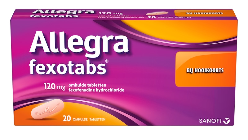 Allegra Fexotabs Tablet Omhuld 120mg