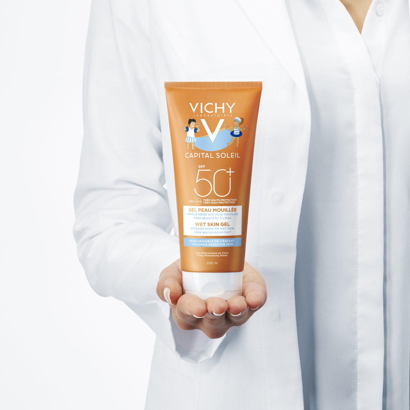 Vichy | Capital Soleil Wet Skin Kind SPF50