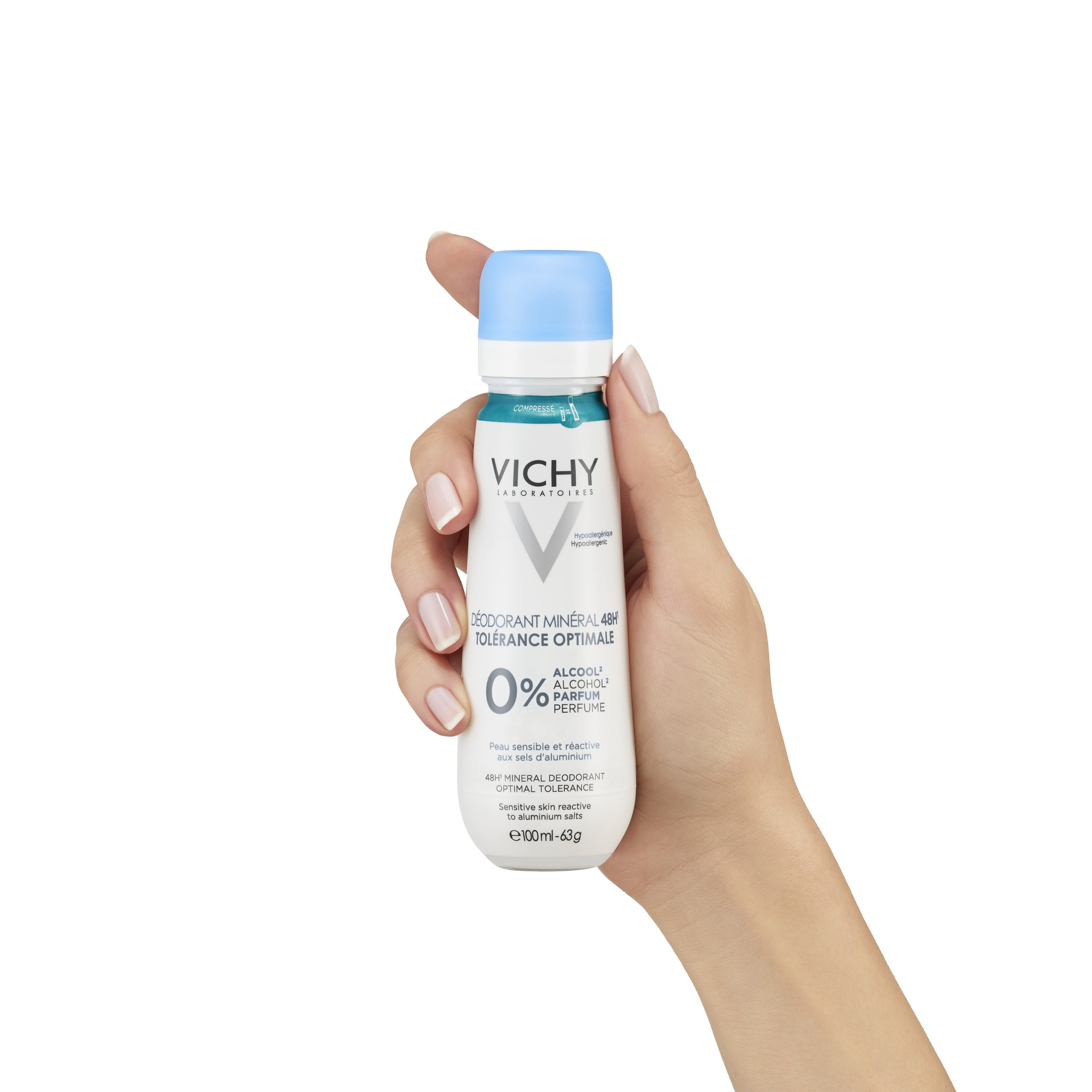 Vichy Deodorant Mineraal Spray 48u Eco Compressed