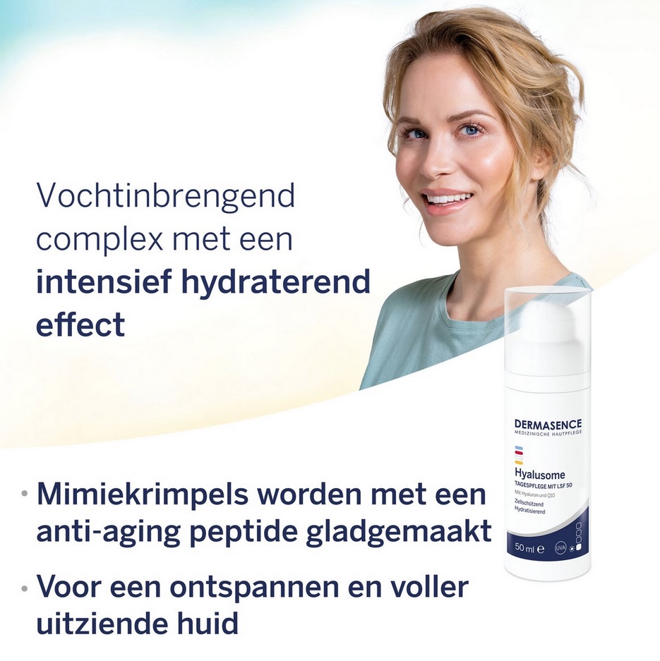 Dermasence Hyalusome Day Cream With SPF 50
